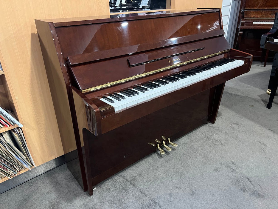 Kawai CE-7 Preowned Upright Piano K783513 - Polished Mahogany