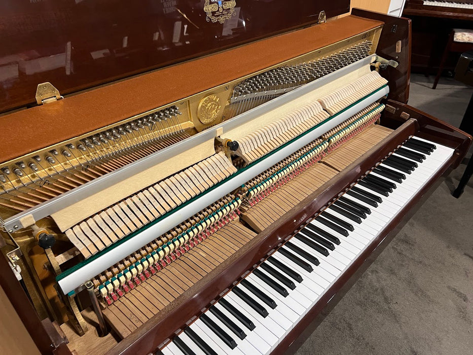 Kawai CE-7 Preowned Upright Piano K783513 - Polished Mahogany