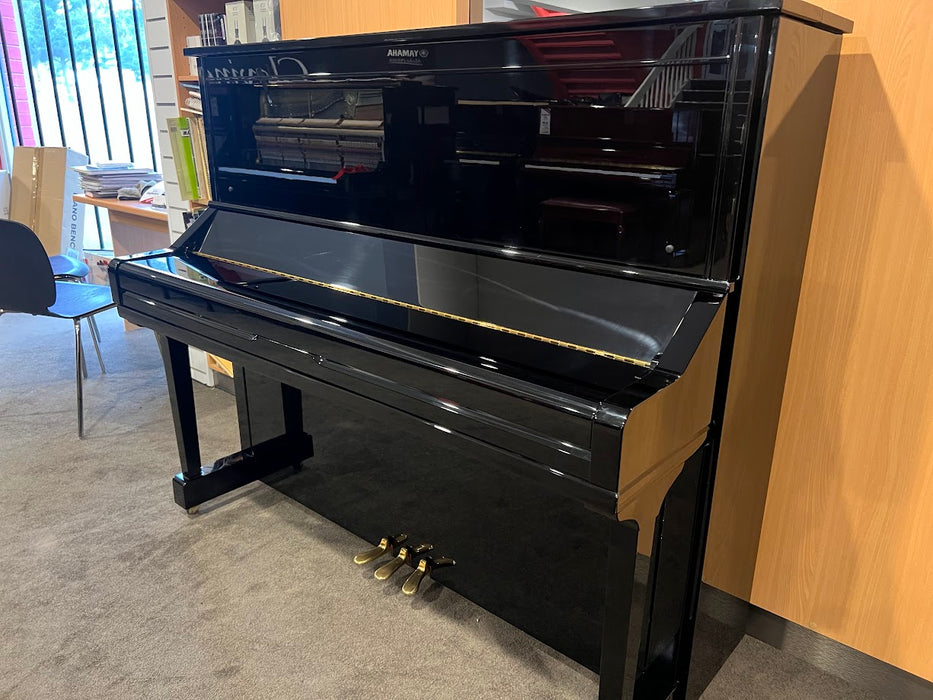 Yamaha YU3 131cm Preowned Upright Piano 5936084 - Polished Ebony