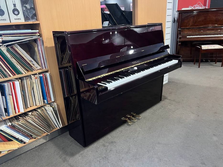 Tokai MU1MP 117cm Preowned Upright Piano - Polished Mahogany