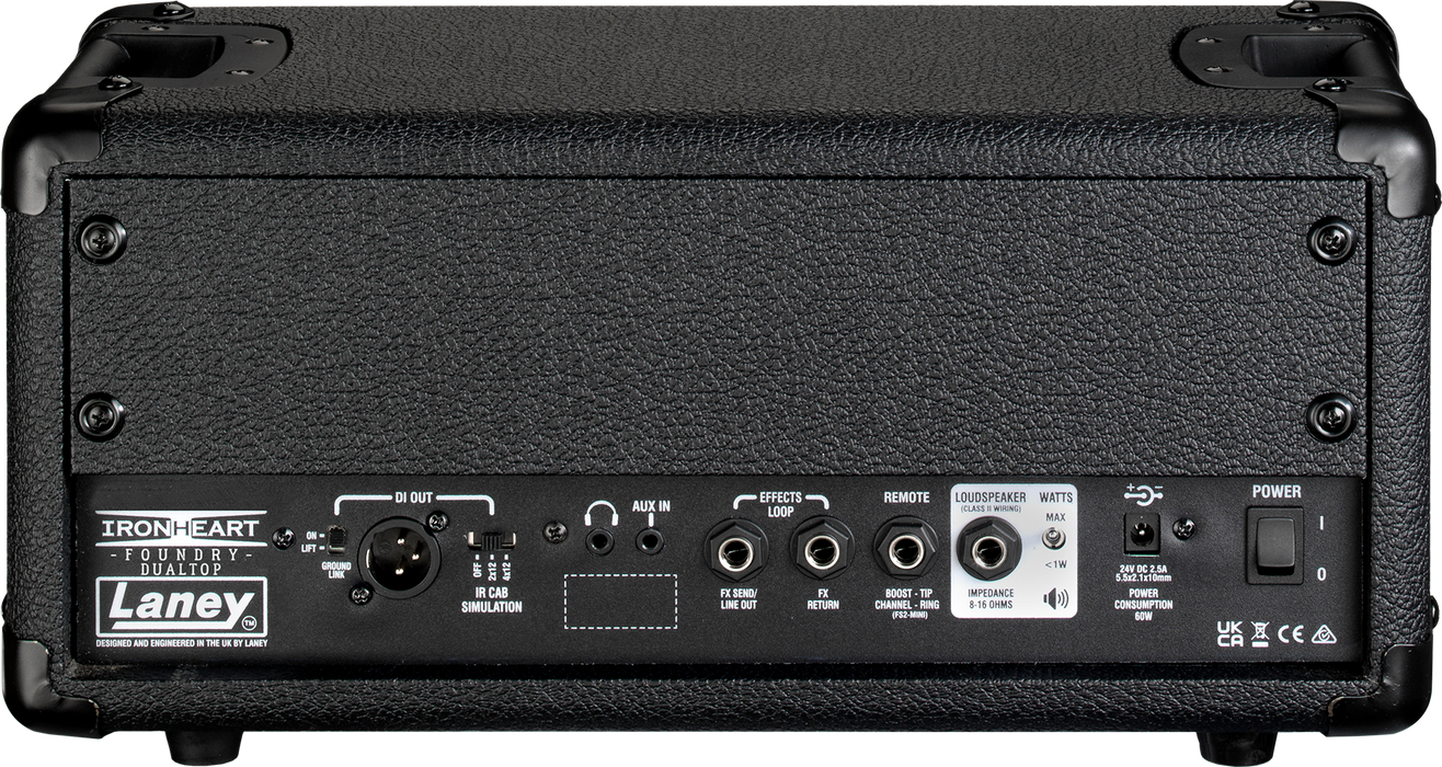 Laney IRF-DUALTOP Ironheart Foundry 60w Head