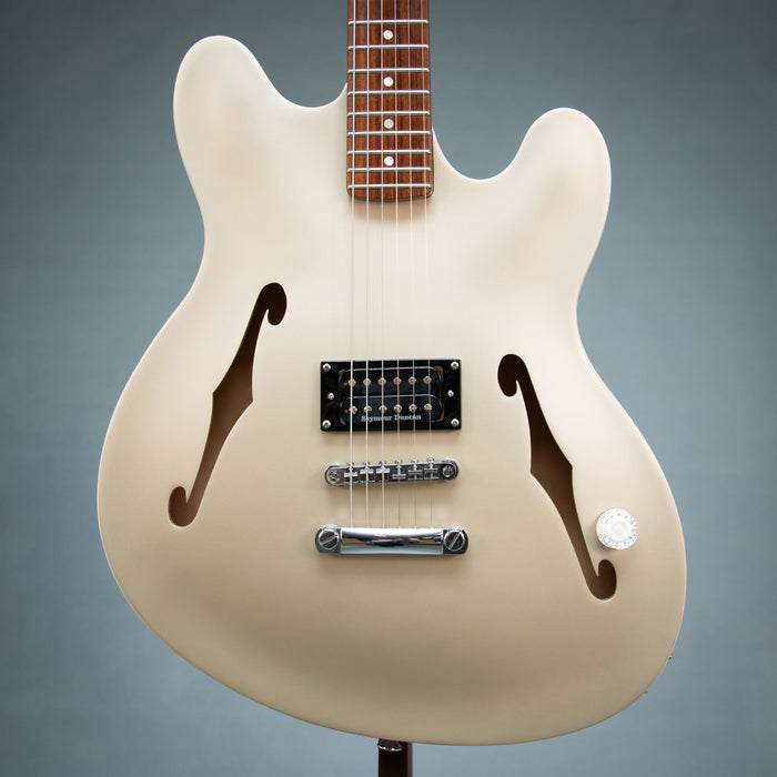 Fender Tom Delonge Signature Starcaster w/Bag - Satin Shoreline Gold - Preowned
