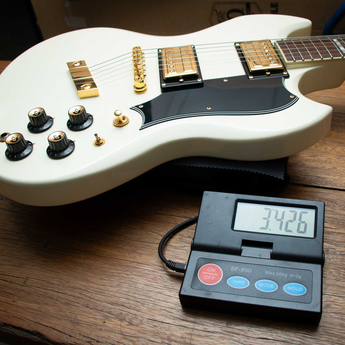 Guild Polara Kim Thayil Signature w/Bag - Vintage White - Preowned