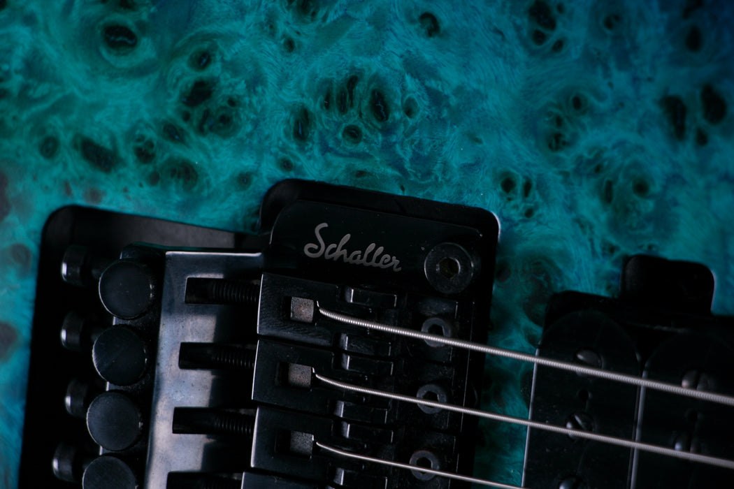 Jackson Pro Series Soloist SL2P MAH Electric Guitar - Aqua Shock - Preowned