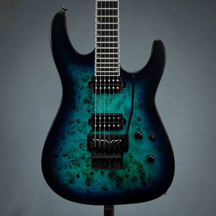 Jackson Pro Series Soloist SL2P MAH Electric Guitar - Aqua Shock - Preowned