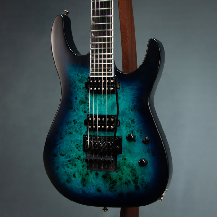 Jackson Pro Series Soloist SL2P MAH Electric Guitar - Aqua Shock - Preowned