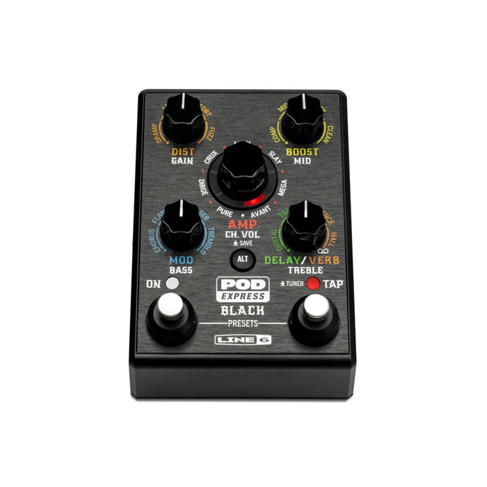 Line 6 POD Express Black High Gain Multi-Effects Pedal