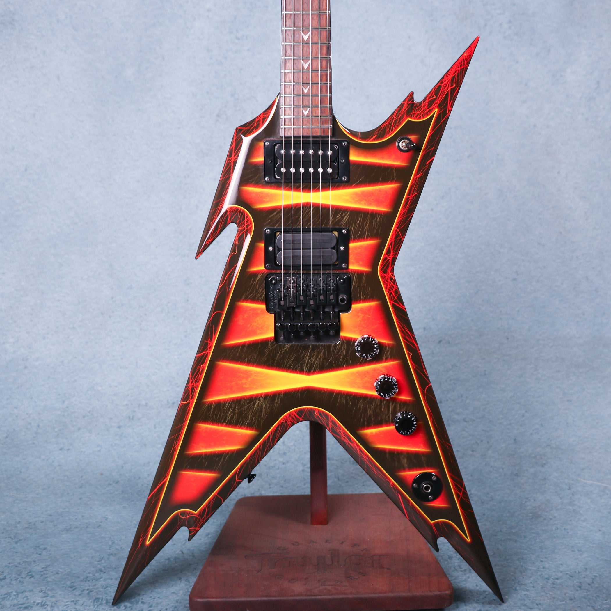 Dean Razorback Bumblebee Firefly Electric Guitar w/Case - Preowned ...