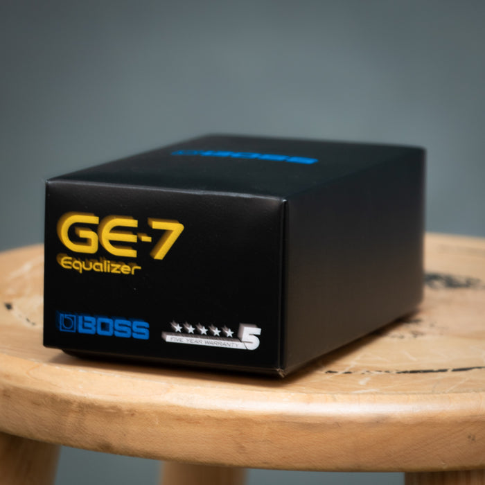 Boss GE-7 EQ Effects Pedal w/Box - Preowned