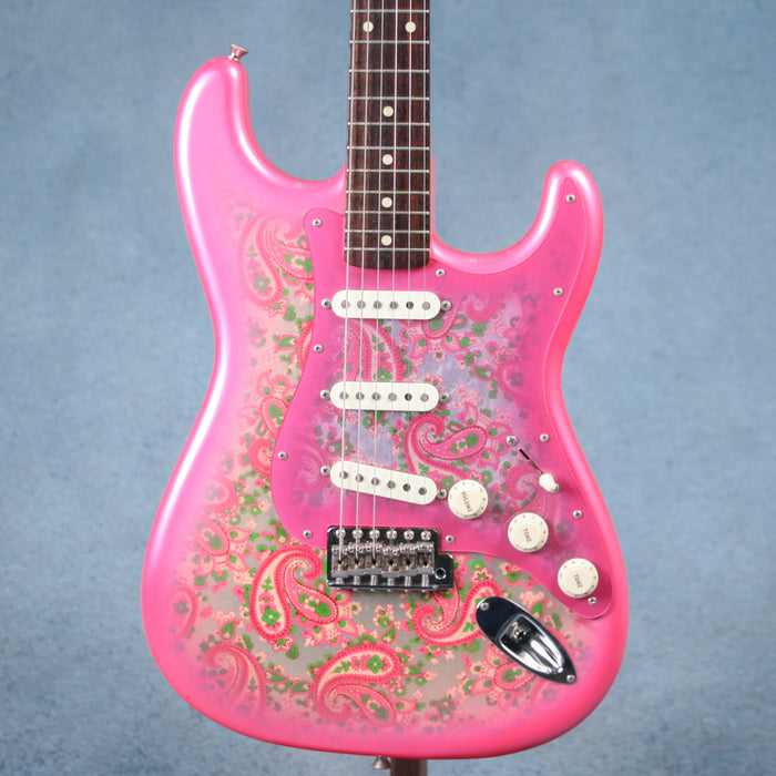 Fender Made In Japan Traditional 60s Stratocaster Electric Guitar w/Case - Pink Paisley - Preowned