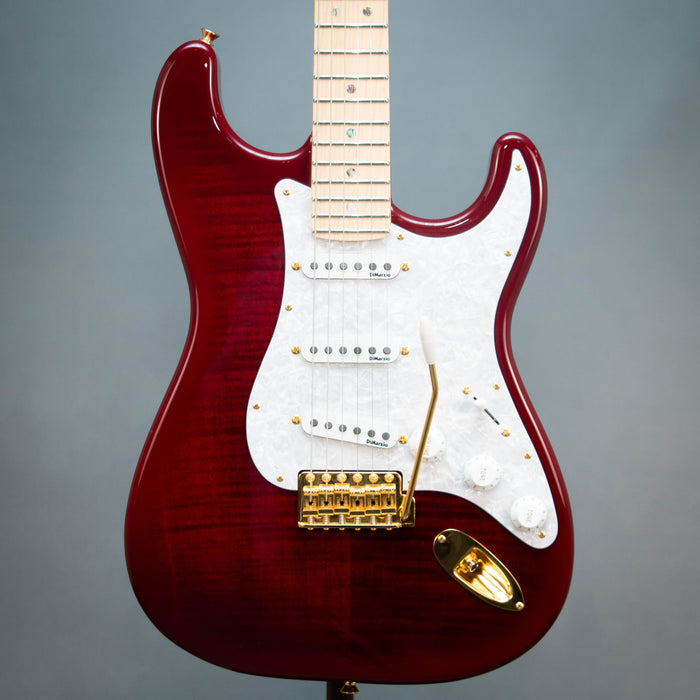 Fender 2019 Richie Kotzen Signature Stratocaster w/Bag - Transparent Red Burst - Preowned