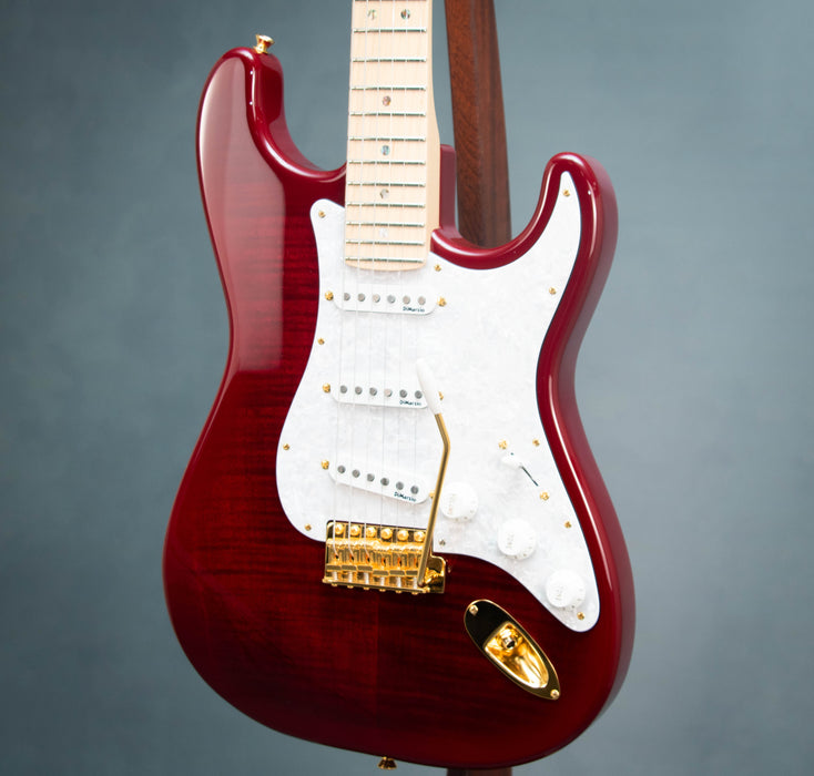 Fender 2019 Richie Kotzen Signature Stratocaster w/Bag - Transparent Red Burst - Preowned