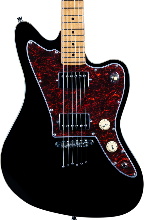 JET JJ-350-BK HH Electric Guitar - Black