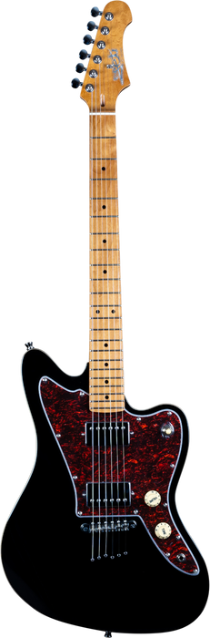 JET JJ-350-BK HH Electric Guitar - Black