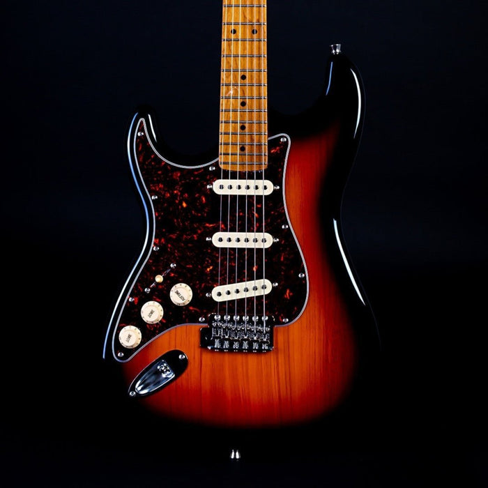 JET JS-300-SB SSS Left Handed Electric Guitar - Sunburst