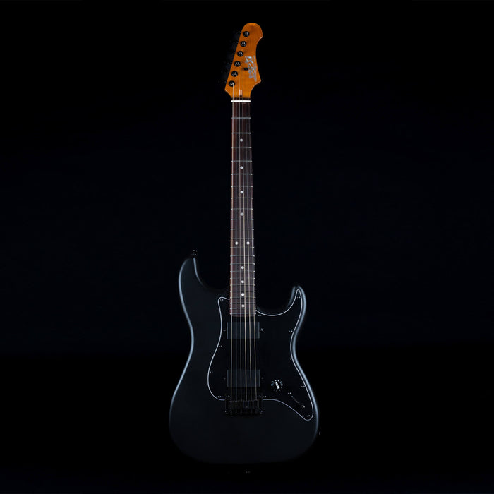 JET JS-400-MBK-R HH Electric Guitar - Matte Black