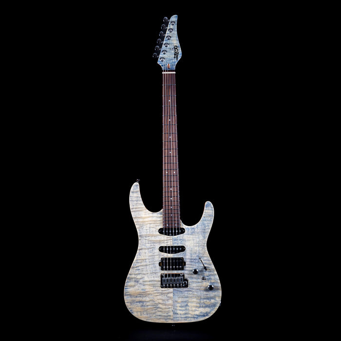 JET Elite JS-45-ELITE-IG HSS Electric Guitar - Indigo Grey