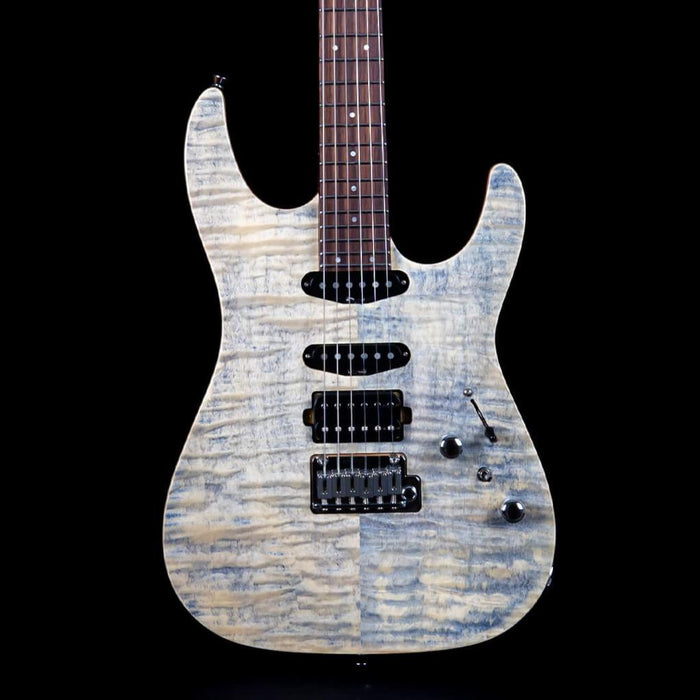 JET Elite JS-45-ELITE-IG HSS Electric Guitar - Indigo Grey