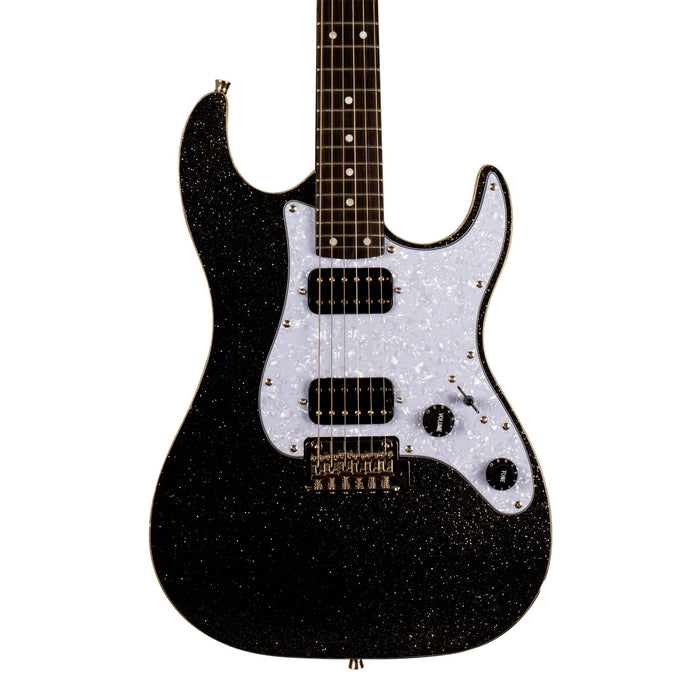 JET JS-500-BLS HH Electric Guitar - Black Sparkle