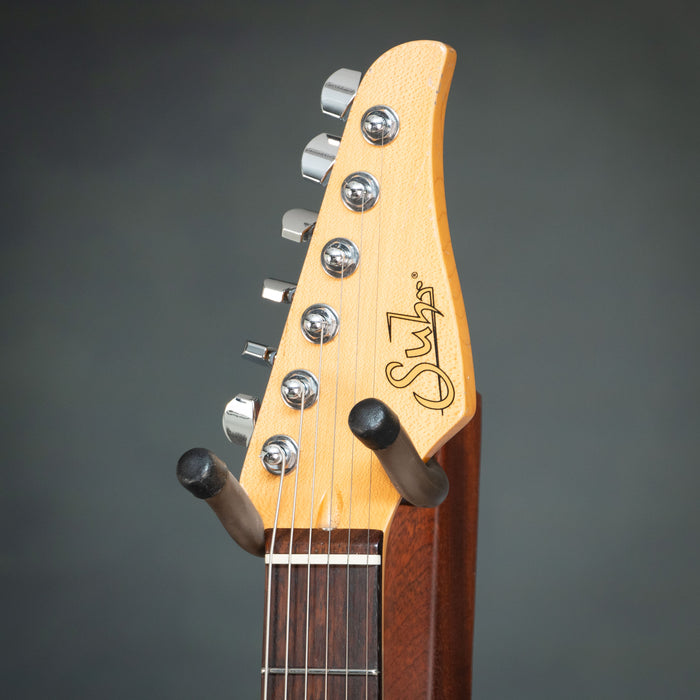 Suhr 2017 Classic S Antique Extra Heavy Aging Triple Thornbucker w/Case - Shell Pink - Preowned