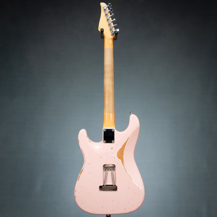 Suhr 2017 Classic S Antique Extra Heavy Aging Triple Thornbucker w/Case - Shell Pink - Preowned