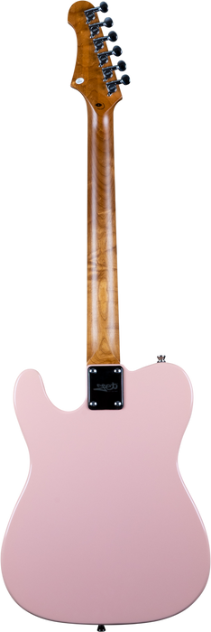 JET JT-300-PK-R Rosewood SS Electric Guitar - Shell Pink
