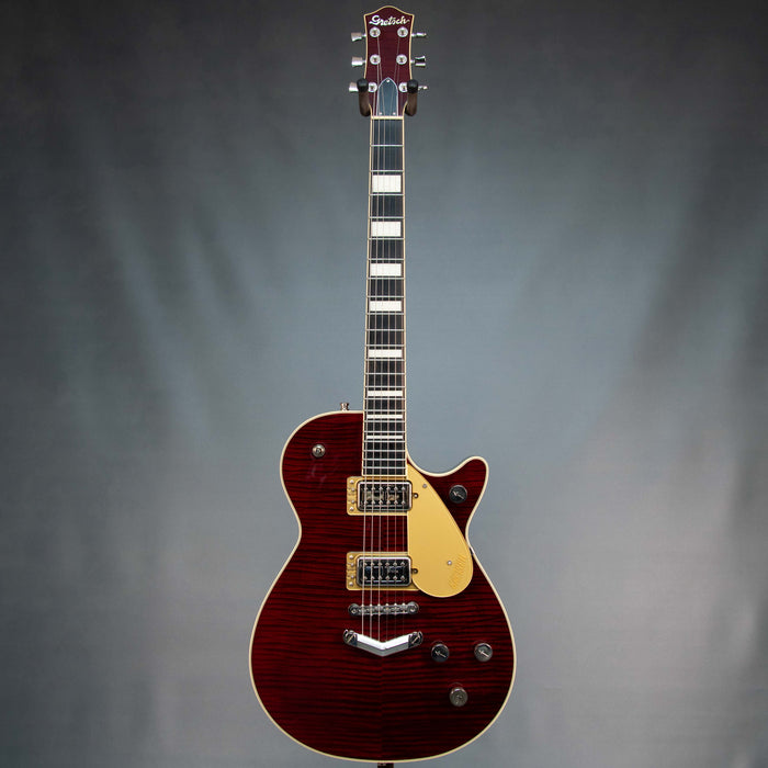 Gretsch G6228FM Players Edition Jet Electric Guitar w/Case - Dark Cherry Stain - Preowned