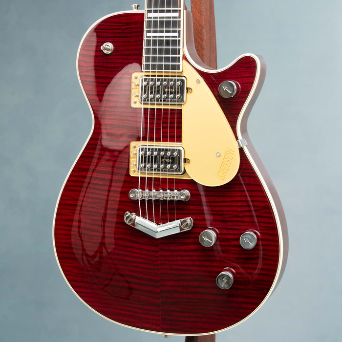 Gretsch G6228FM Players Edition Jet Electric Guitar w/Case - Dark Cherry Stain - Preowned