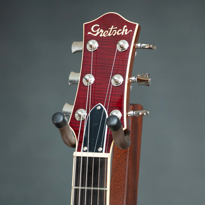 Gretsch G6228FM Players Edition Jet Electric Guitar w/Case - Dark Cherry Stain - Preowned