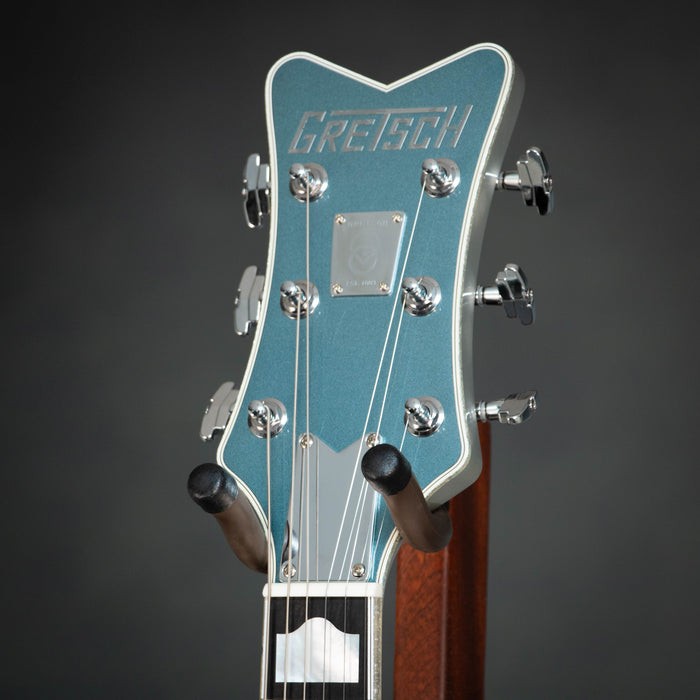 Gretsch G6136T-140 LTD 140th Double Platinum Falcon with String-Thru Bigsby w/Case - Two-Tone Stone Platinum/Pure Platinum - Preowned
