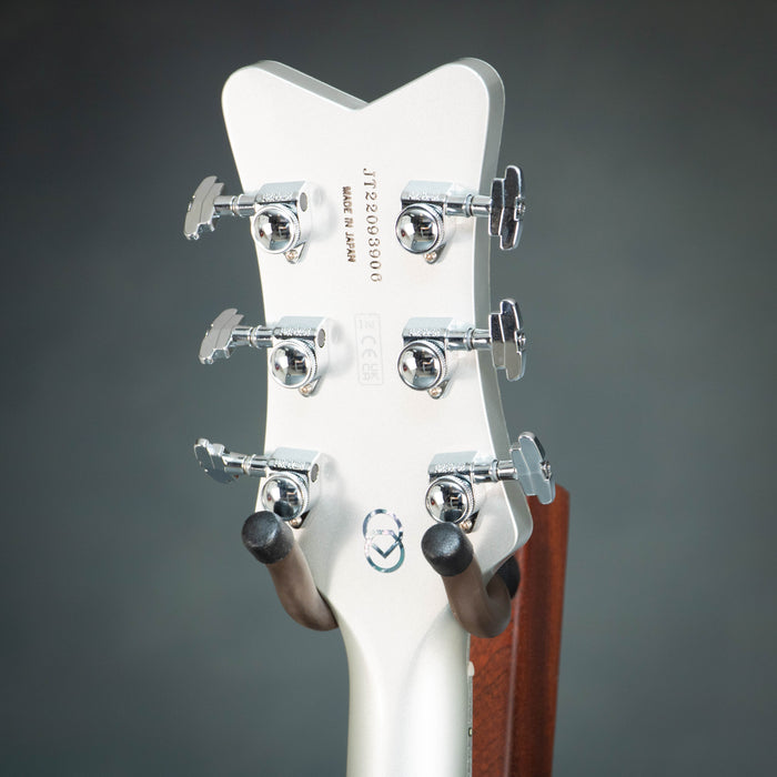 Gretsch G6136T-140 LTD 140th Double Platinum Falcon with String-Thru Bigsby w/Case - Two-Tone Stone Platinum/Pure Platinum - Preowned