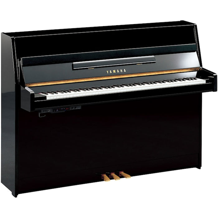 Yamaha JU109TC3PE TransAcoustic TC3 109cm Upright Piano - Polished Ebony