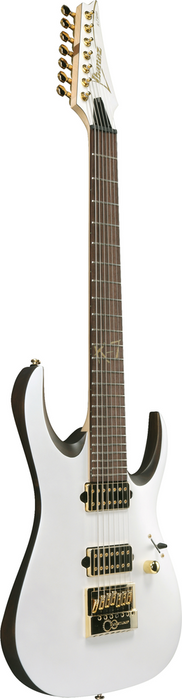 Ibanez K7 YANG Head Signature 7 String Electric Guitar - White