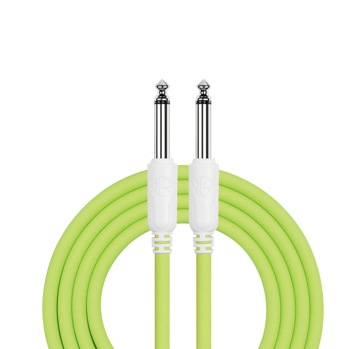 Kirlin KIC241SP-10 Entry 24 Instrument Cable - 10ft - Spring Green