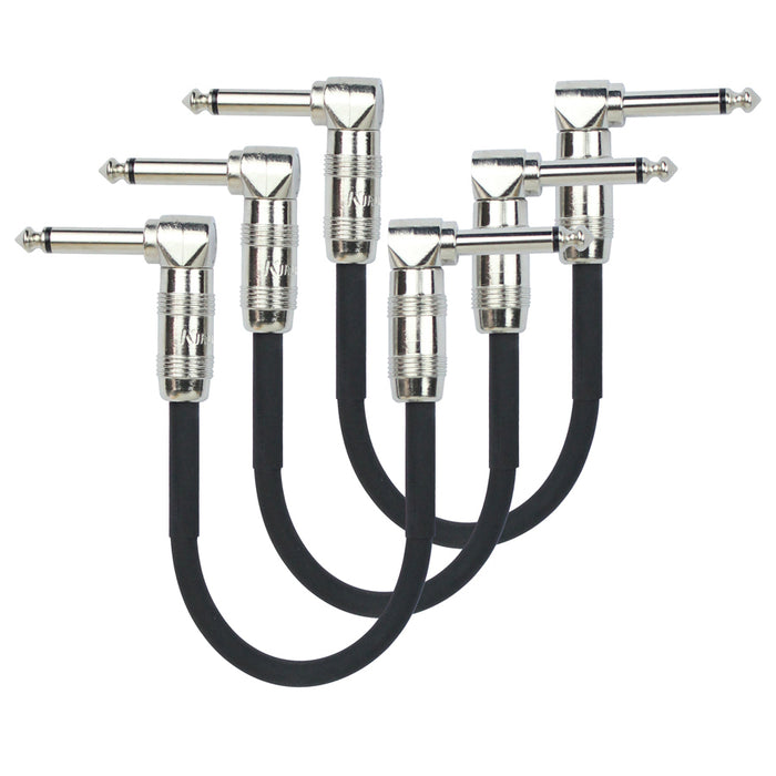 Kirlin KIP3243PN-3 Patch Cable 3-PACK Ra-ra 3"