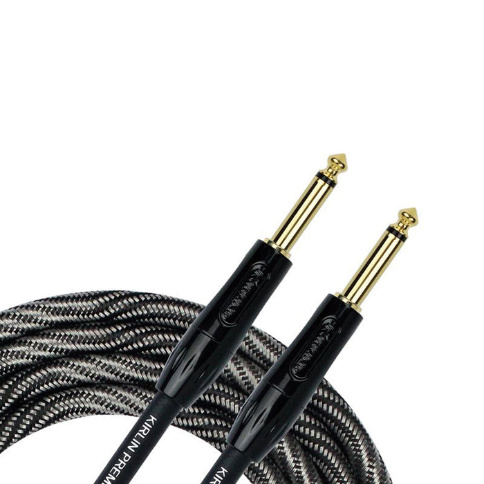 Kirlin IWB201WB 20ft Premium Plus Instrument Cable - Wave Black