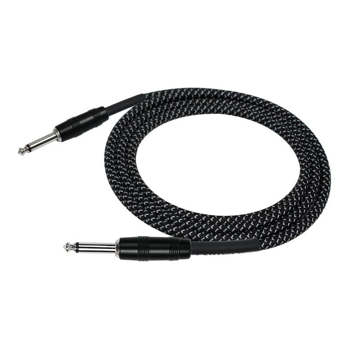 Kirlin IWC201BK 10ft Entry Woven Instrument Cable - Black
