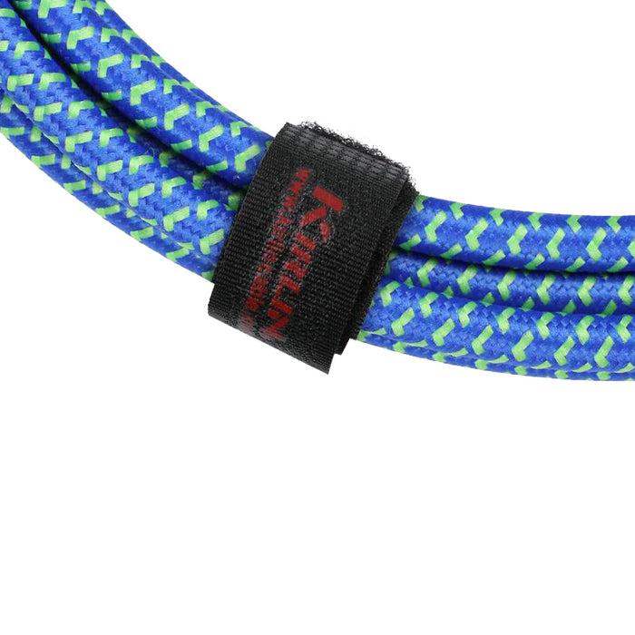 Kirlin KIWC201BL-20 IWC201BL 20ft Entry Woven Instrument Cable - Blue