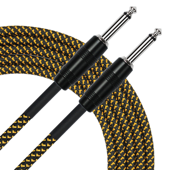 Kirlin IWC201BY 20ft Entry Woven Instrument Cable - Tweed