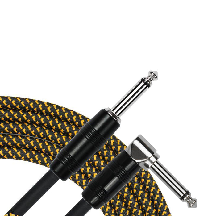 Kirlin IWC202BY 20ft Entry Woven Instrument Cable Straight - Ra - Tweed