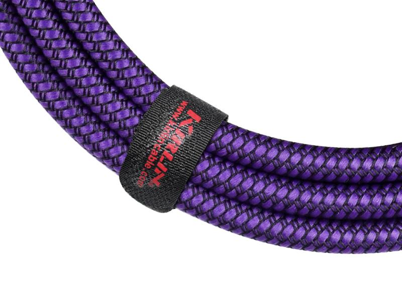 Kirlin IWC201PU 20ft Entry Woven Instrument Cable - Purple