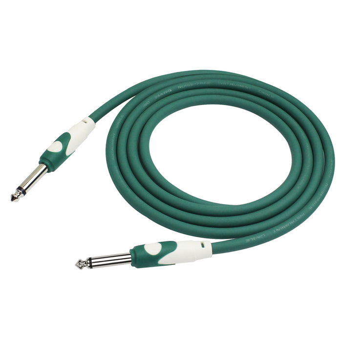 Kirlin 20ft Lightgear Instrument Cable - Green