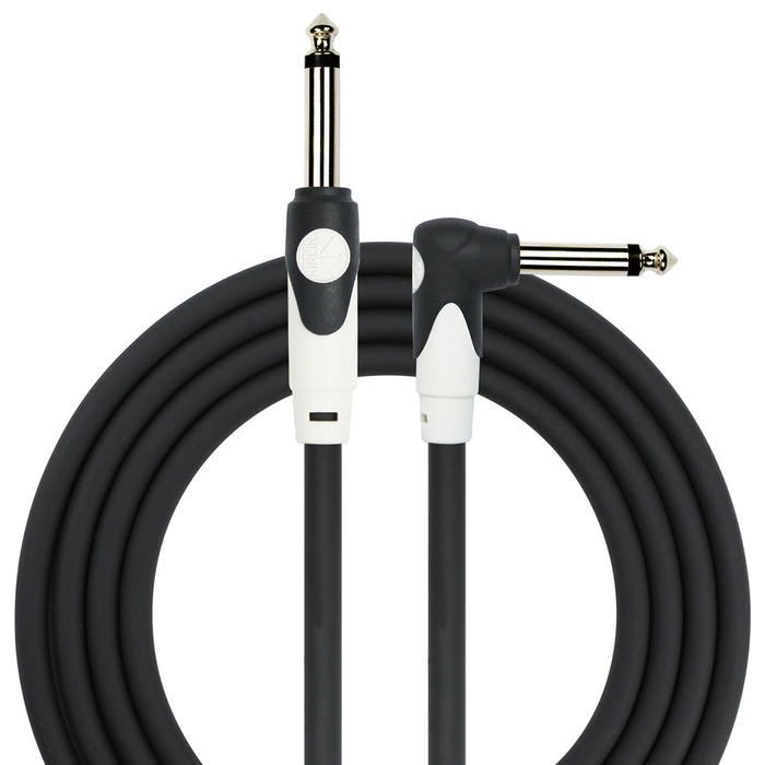 Kirlin 20ft Lightgear Instrument Cable Ra-straight - Black