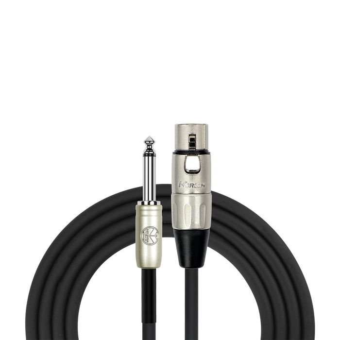 Kirlin KMP482PR-10 KMP482PR Fem Xlr To 1/4" Jack Microphone Cable 10ft