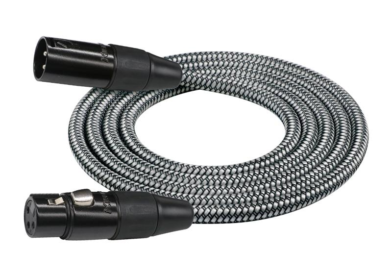 Kirlin Entry Woven 10ft Xlr - Xlr Cable - Black