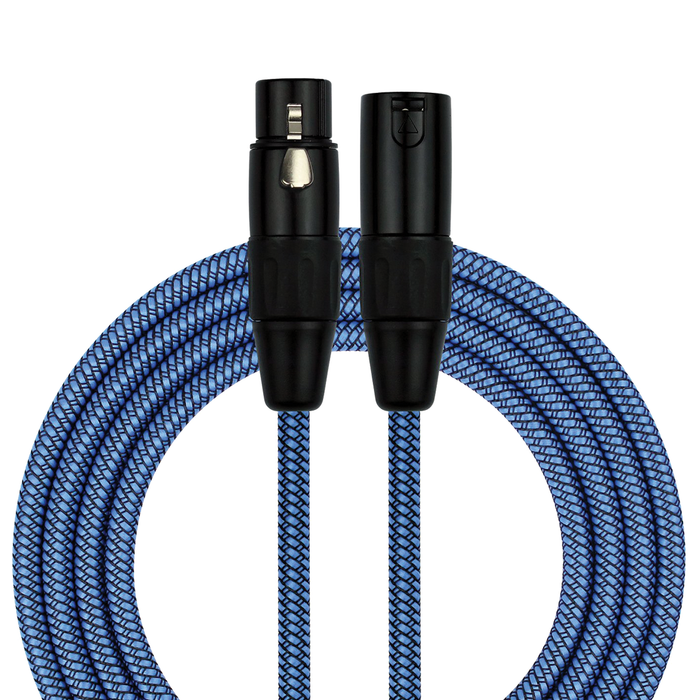 Kirlin Entry Woven 20ft Xlr - Xlr Cable - Blue