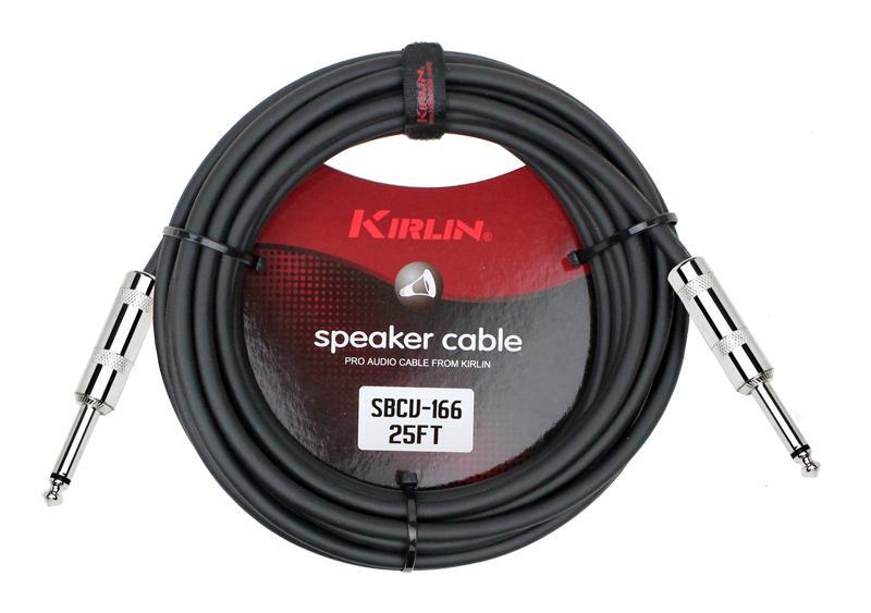 Kirlin KSBCV166-3 3ft Speaker Cable 1/4"