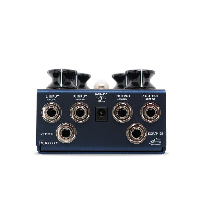 Keeley Nocturne Reverb Pedal - Matte Misty Blue