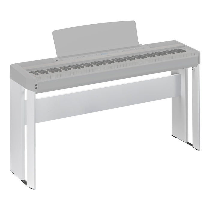 Yamaha P525WH Premium Portable Digital Piano Pack With Stand Pedals and Stool - White