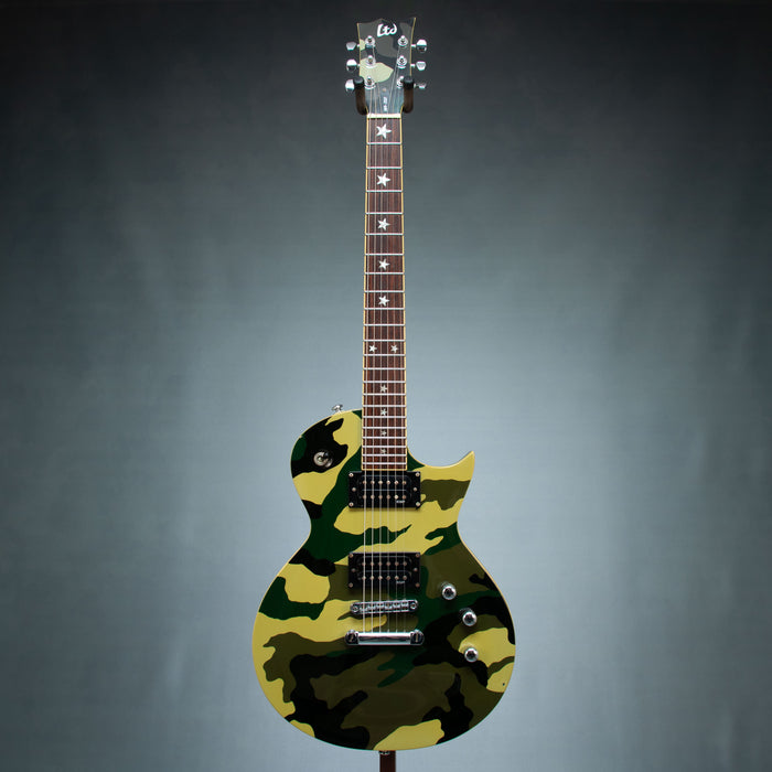 ESP LTD WA-200 Will Adler Signature - Dark Green Camo - Preowned